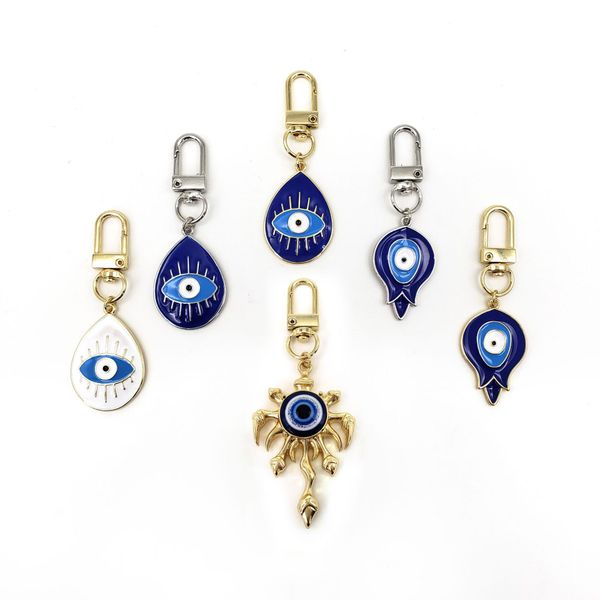 creative devil's eye keychain fashion blue eye jewelry bag keychains pendant accessories car key ring, Silver
creative devil's eye keychain fashion blue eye jewelry bag keychains pendant accessories car key ring, Silver
