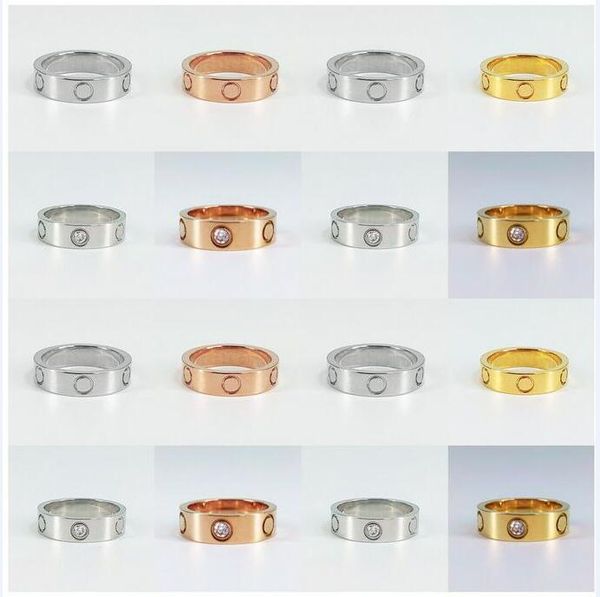 2023 titanium steel silver love ring men and women rose gold jewelry for lovers couple rings gift size 5-11 width 4-6mm
2023 titanium steel silver love ring men and women rose gold jewelry for lovers couple rings gift size 5-11 width 4-6mm