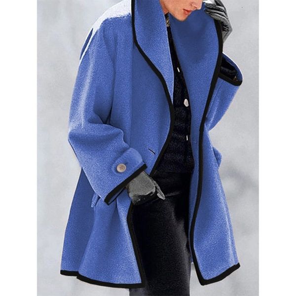 women's wool blends winter warm women's hooded coat oversize long sleeve elegant windbreaker jacket female autumn fashion casual l, Black
women's wool blends winter warm women's hooded coat oversize long sleeve elegant windbreaker jacket female autumn fashion casual l, Black