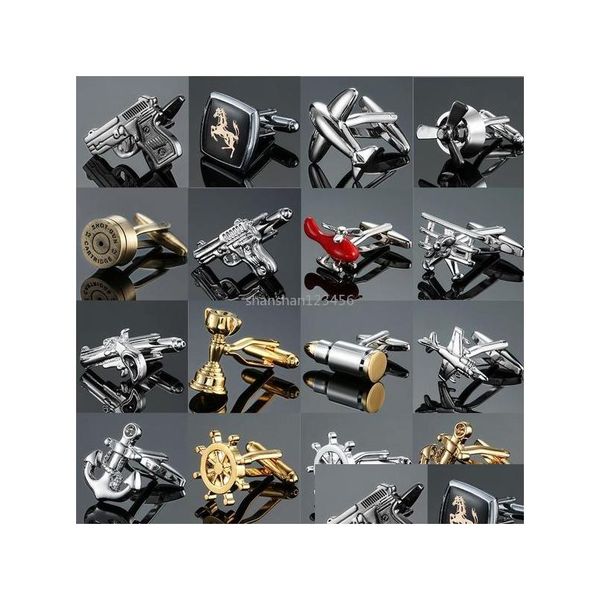 cuff links french mens shirt cufflinks metal brass enamel gun rudder plane sleeve button business suit cuff links for men fashio dhdab, Silver
cuff links french mens shirt cufflinks metal brass enamel gun rudder plane sleeve button business suit cuff links for men fashio dhdab, Silver