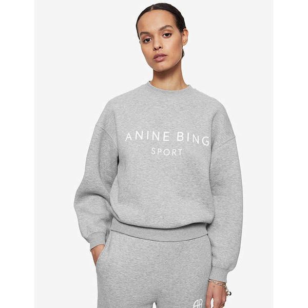 21 autumn and winter new french minority ab english letter printing classic flower gray fleece cotton women's sweater, Black
21 autumn and winter new french minority ab english letter printing classic flower gray fleece cotton women's sweater, Black