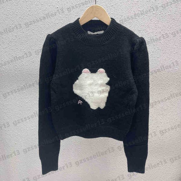 aless designer women sweaters classic cat mohair jacquard embroidery jackets fashion round neck knitted womens sweater 0912, White;black
aless designer women sweaters classic cat mohair jacquard embroidery jackets fashion round neck knitted womens sweater 0912, White;black
