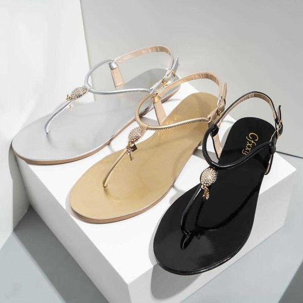 sandals flat flip flops t-strap shoes summer mirror women solid color casual fashion rubber sole buckle strap, Black
sandals flat flip flops t-strap shoes summer mirror women solid color casual fashion rubber sole buckle strap, Black