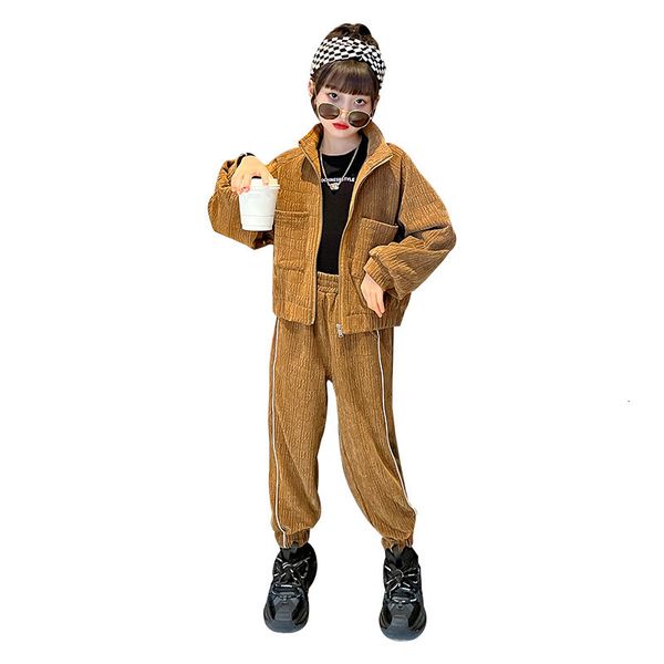 clothing sets girls fashion casual sportswear suit corduroy pant 2pcs autumn winter children's clothing thick warm jacket set 414 y 221, White
clothing sets girls fashion casual sportswear suit corduroy pant 2pcs autumn winter children's clothing thick warm jacket set 414 y 221, White