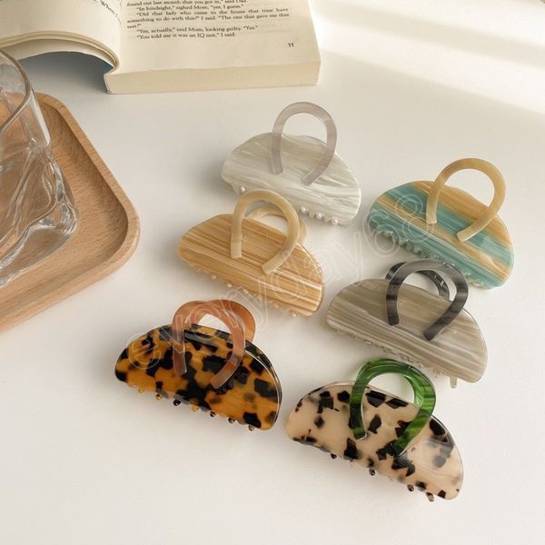 large acetate hair claws clip hollow leopard clamps hairpins for women hair accessories headwear, Slivery;golden
large acetate hair claws clip hollow leopard clamps hairpins for women hair accessories headwear, Slivery;golden