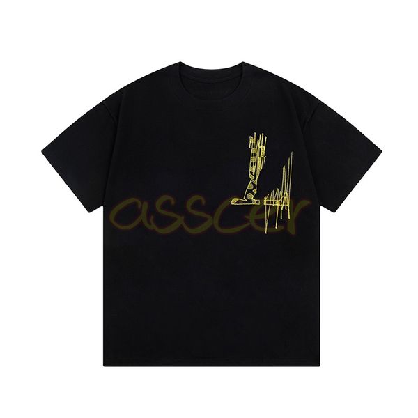 mens fashion short sleeve t shirt womens casual loose summer embroidery pullover tees size xs, White;black