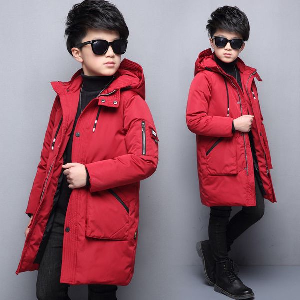down coat children's clothes for boys fashion down jacket medlength winter solid color thick warm coat for teenager hooded parka 414 yr, Blue;gray
down coat children's clothes for boys fashion down jacket medlength winter solid color thick warm coat for teenager hooded parka 414 yr, Blue;gray