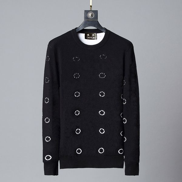 duyou round-neck sweater knitted sweater men gothic letter print pullover harajuku cotton sweaters for women 84541, White;black
duyou round-neck sweater knitted sweater men gothic letter print pullover harajuku cotton sweaters for women 84541, White;black