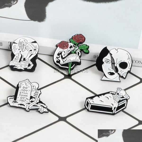 pins brooches white punk coffin ckl brooch pins enamel lapel pin brooches for women men dress co fashion jewelry drop delivery dh9ka, Gray
pins brooches white punk coffin ckl brooch pins enamel lapel pin brooches for women men dress co fashion jewelry drop delivery dh9ka, Gray