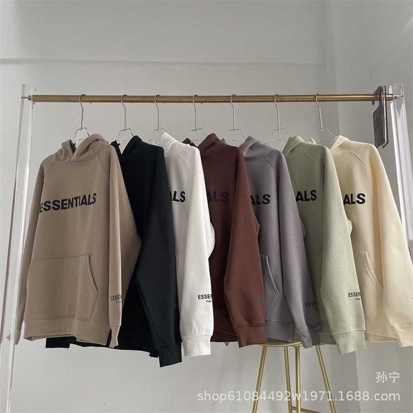 tracksuits fog multi thread essentials sweater chest letter hooded for men and women loose high street fashion ess autumn winter, Gray
tracksuits fog multi thread essentials sweater chest letter hooded for men and women loose high street fashion ess autumn winter, Gray