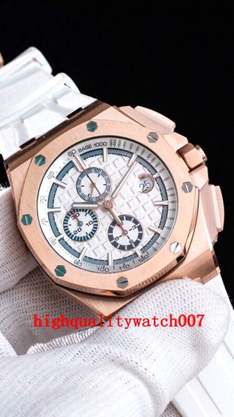 17colors new version men watches vk quartz chronograph working 26408or 26416 44mm 18k rose gold white dial rubber strap bands blue luminesce, Slivery;brown
17colors new version men watches vk quartz chronograph working 26408or 26416 44mm 18k rose gold white dial rubber strap bands blue luminesce, Slivery;brown