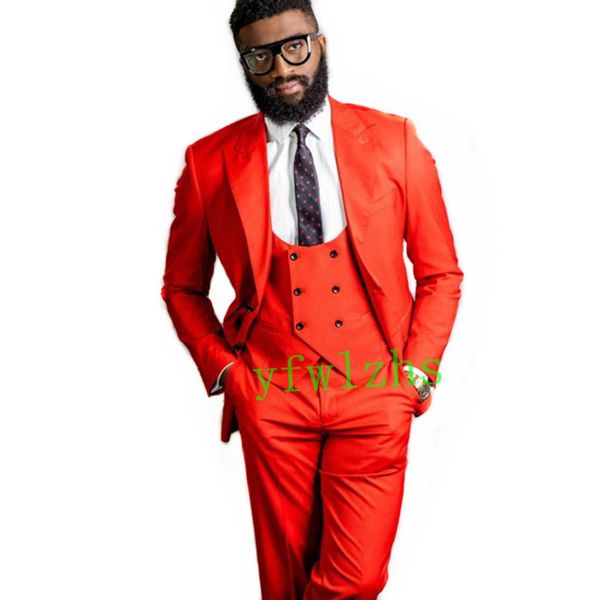 handsome groom tuxedos two buttons man's suits peak lapel groomsmen wedding/prom/dinner man blazer jacket pants vest tie n0168, Black;gray
handsome groom tuxedos two buttons man's suits peak lapel groomsmen wedding/prom/dinner man blazer jacket pants vest tie n0168, Black;gray