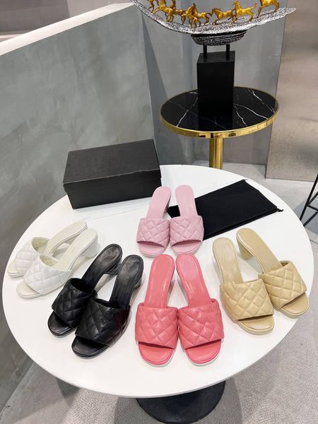 leather high-heeled shoes women's sandals thick heels square head temperament fashion summer wear half slippers comfortable open toe fl, Black
leather high-heeled shoes women's sandals thick heels square head temperament fashion summer wear half slippers comfortable open toe fl, Black