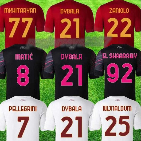 22 23 dybala soccer jerseys home final pastore abraham 2022 2023 wijnaldum totti zaniolo mancini kumbulla men kids kit football shirts el sh, Black;yellow
22 23 dybala soccer jerseys home final pastore abraham 2022 2023 wijnaldum totti zaniolo mancini kumbulla men kids kit football shirts el sh, Black;yellow