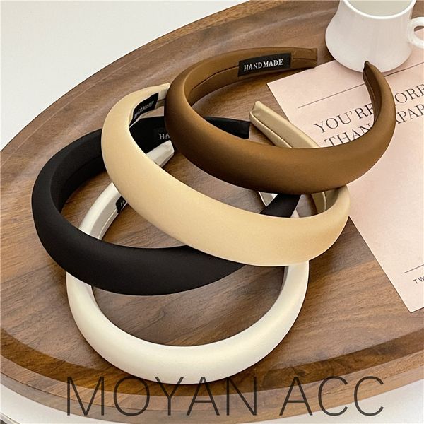 solid color satin sponge elastic hair bands headband women girls vintage wide thicken hairband hoop korean hair accessories, Silver
solid color satin sponge elastic hair bands headband women girls vintage wide thicken hairband hoop korean hair accessories, Silver