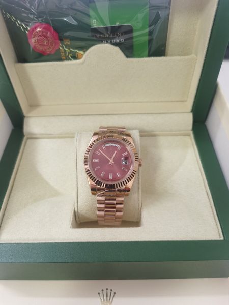 2023 luxury mens watch automatic mechanical men sports watches red dial sapphire glass watches datejust stainless steel, Slivery;brown
2023 luxury mens watch automatic mechanical men sports watches red dial sapphire glass watches datejust stainless steel, Slivery;brown