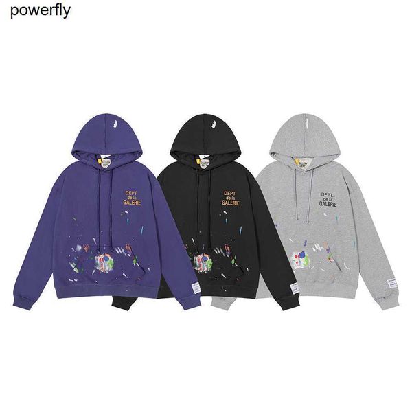 men's hoodies sweatshirts designer winter new niche beauty fashion galery dept same graffiti loose hoodie, Black
men's hoodies sweatshirts designer winter new niche beauty fashion galery dept same graffiti loose hoodie, Black