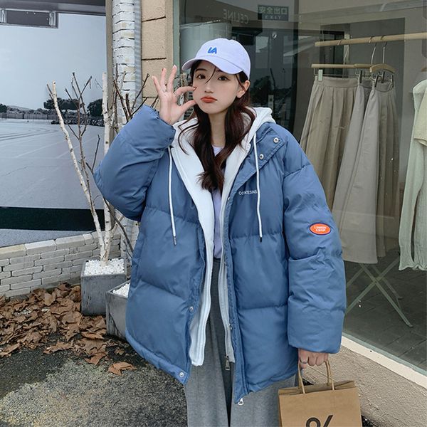 women's down parkas women's cotton winter short section loose student cotton clothes korean version of the fashionable and thin wo, Black
women's down parkas women's cotton winter short section loose student cotton clothes korean version of the fashionable and thin wo, Black