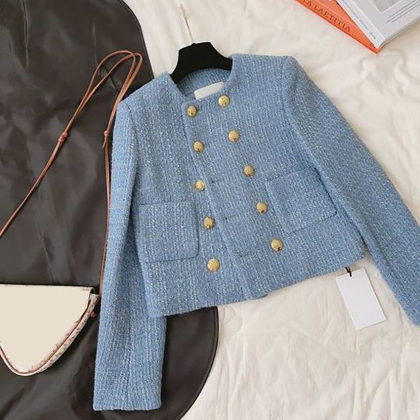 womens winter tweed jacket woolen coat lady vintage casaco double-breasted femme warm metal buckles jackets elegant brand overcoat, Black;brown
womens winter tweed jacket woolen coat lady vintage casaco double-breasted femme warm metal buckles jackets elegant brand overcoat, Black;brown