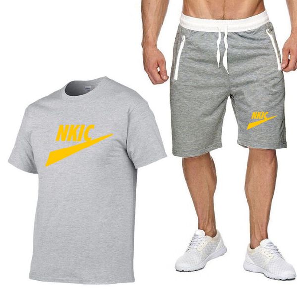 New Casual Summer Mens Tracksuits Solid 2 Piece Sets Mens Loose Tracksuit Fashion Jogger Sports Suit Short Sleeve Shorts Sets, Black
New Casual Summer Mens Tracksuits Solid 2 Piece Sets Mens Loose Tracksuit Fashion Jogger Sports Suit Short Sleeve Shorts Sets, Black