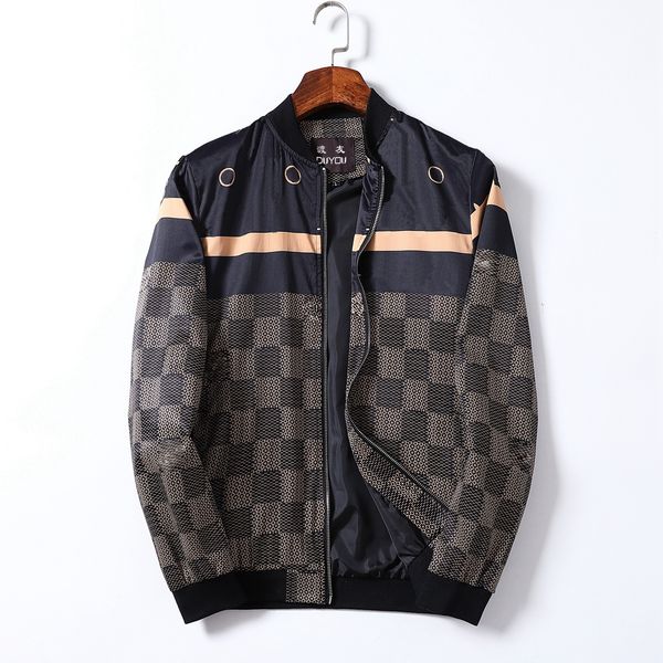 mens jackets thin windbreaker zip hooded stripe outerwear quality hip hop designer coats armband fashion spring and autumn parkas size m-3xl, Black;brown
mens jackets thin windbreaker zip hooded stripe outerwear quality hip hop designer coats armband fashion spring and autumn parkas size m-3xl, Black;brown