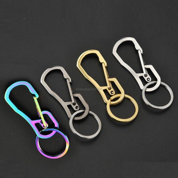 key rings stainless steel heavy tension key ring black gold carabiner car keychain for men women fashion jewelry drop delivery dhrmj, Slivery;golden
key rings stainless steel heavy tension key ring black gold carabiner car keychain for men women fashion jewelry drop delivery dhrmj, Slivery;golden
