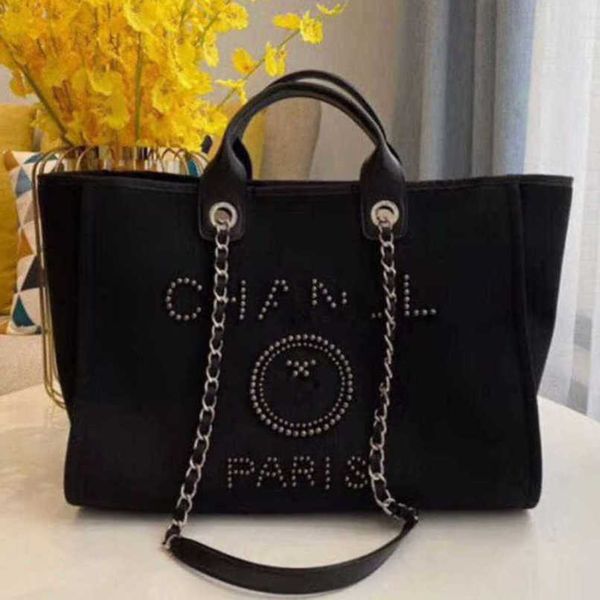 fashion ch women's luxury evening bags brand canvas handbag classic pearl beach hand bag designer large backpack small packs portable s, Black;red
fashion ch women's luxury evening bags brand canvas handbag classic pearl beach hand bag designer large backpack small packs portable s, Black;red