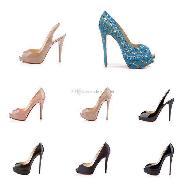red-bottoms christians classic women mens brand high heels patent leather platform peep-toes sandals designer dress shoes luxury red sol bwk, Black
red-bottoms christians classic women mens brand high heels patent leather platform peep-toes sandals designer dress shoes luxury red sol bwk, Black