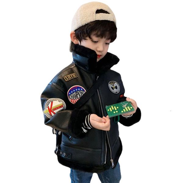 down coat baby girl boy spring autumn winter pu coat jacket kids fashion leather jackets children coats overwear clothes 314y 221125, Blue;gray
down coat baby girl boy spring autumn winter pu coat jacket kids fashion leather jackets children coats overwear clothes 314y 221125, Blue;gray