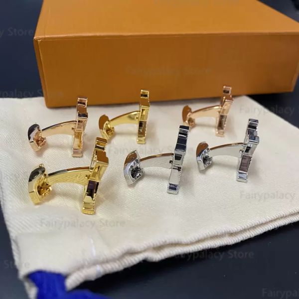luxury designer cufflinks men classic letters cuff links shirt accessories wedding gifts fashion jewelry9665410, Silver
luxury designer cufflinks men classic letters cuff links shirt accessories wedding gifts fashion jewelry9665410, Silver