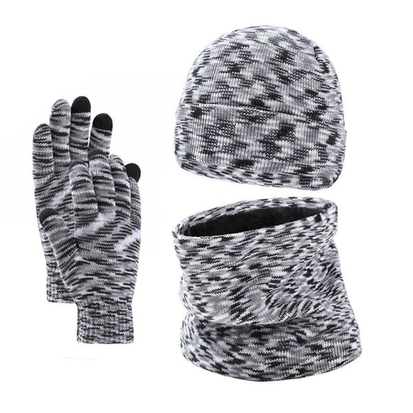 casual winter warm velvet hat scarf gloves set for men women outdoor riding hat beanies neck protection cap 3pcs/set, Blue;gray
casual winter warm velvet hat scarf gloves set for men women outdoor riding hat beanies neck protection cap 3pcs/set, Blue;gray