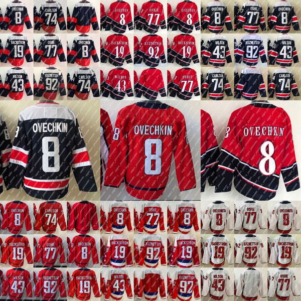 8 alexander ovechkin jersey evgeny kuznetsov john carlson tom wilson nicklas backstrom t. j. oshie hockey jerseys red white navy reverse, Black;red
8 alexander ovechkin jersey evgeny kuznetsov john carlson tom wilson nicklas backstrom t. j. oshie hockey jerseys red white navy reverse, Black;red
