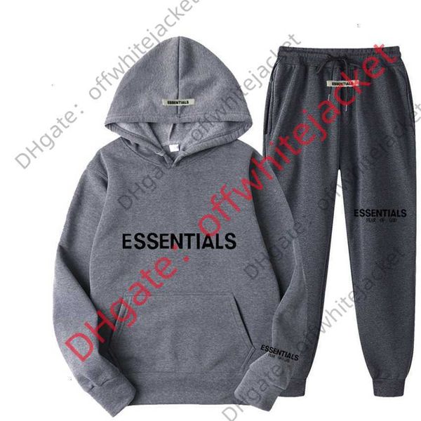 casual suit 2021 fashion brand essentials new chest cuff stamping men's women's sweater autumn winter two-piece set, Gray
casual suit 2021 fashion brand essentials new chest cuff stamping men's women's sweater autumn winter two-piece set, Gray