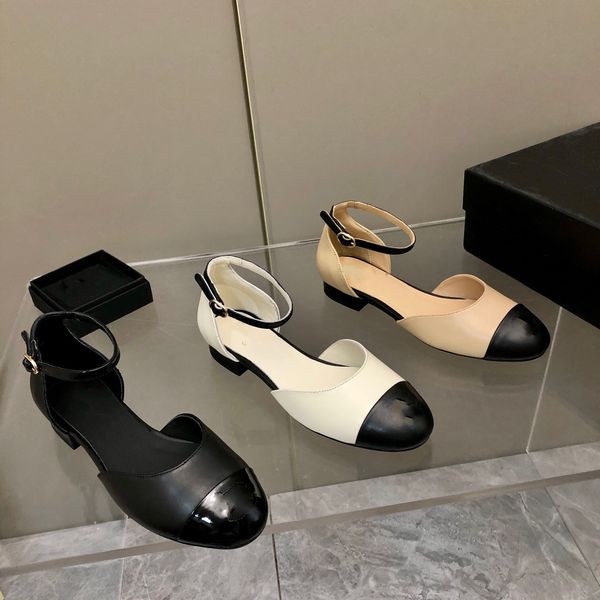 variety of choices color matching sandals women 2022 spring tweed baotou women's single shoes mid-heel thick heel round head grandma st, Black
variety of choices color matching sandals women 2022 spring tweed baotou women's single shoes mid-heel thick heel round head grandma st, Black