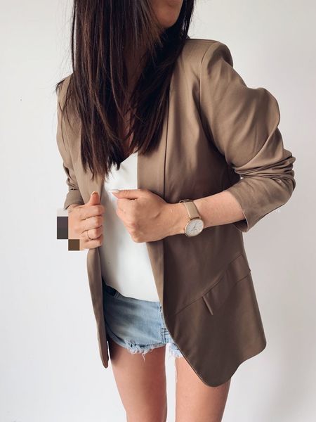 women's suits blazers spring women's blazer coat long sleeve turndown collar solid black blazers female formal casual fashion offi, White;black
women's suits blazers spring women's blazer coat long sleeve turndown collar solid black blazers female formal casual fashion offi, White;black