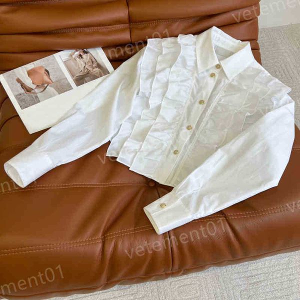 womens blouses shirts elegant overlapping ruffles panel design shirts stylist fashion casual luxury blouses designer for women, White
womens blouses shirts elegant overlapping ruffles panel design shirts stylist fashion casual luxury blouses designer for women, White