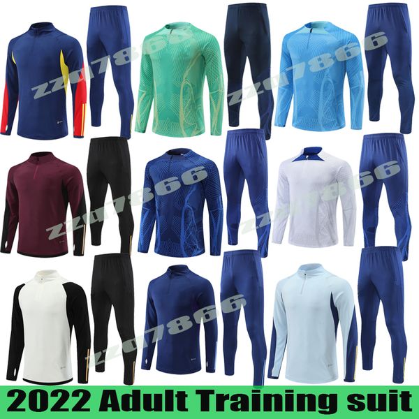 2022 world cup tracksuit germanyes spain englans braziles argentinas men training suit long sleeve football soccer jersey kit uniform chanda, Black
2022 world cup tracksuit germanyes spain englans braziles argentinas men training suit long sleeve football soccer jersey kit uniform chanda, Black