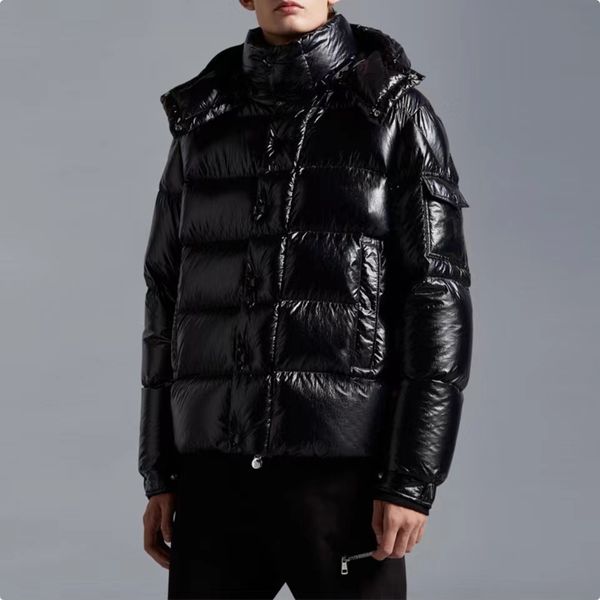 mens jacket designer puffer jackets down coat 70th anniversary model 2logo classic bread clothing fashion couplesluxury brand womens outdoor, Black 
mens jacket designer puffer jackets down coat 70th anniversary model 2logo classic bread clothing fashion couplesluxury brand womens outdoor, Black
