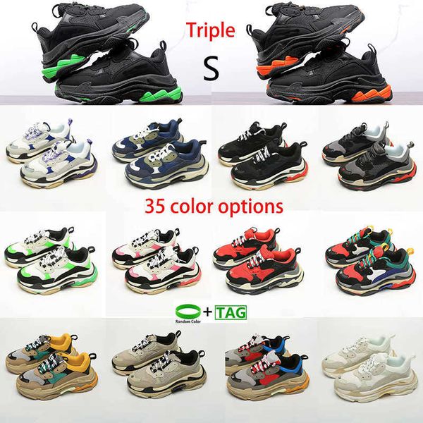 s paris triple designer shoes men luxury designers sneaker women platform leather casual shoe low lace up sneakers with clear sole new, Black
s paris triple designer shoes men luxury designers sneaker women platform leather casual shoe low lace up sneakers with clear sole new, Black