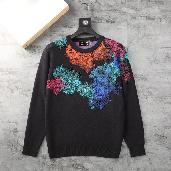 duyou round-neck sweater knitted sweater men gothic letter print pullover harajuku cotton sweaters for women 84573, White;black
duyou round-neck sweater knitted sweater men gothic letter print pullover harajuku cotton sweaters for women 84573, White;black