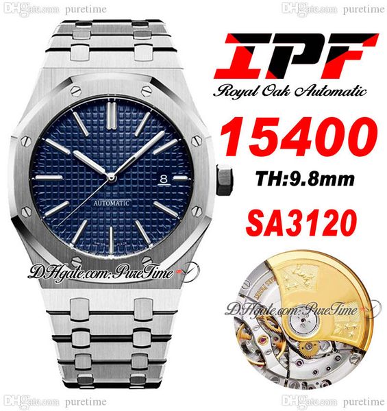 ipf 41mm 1540 a3120 automatic mens watch ultra-thin 9.8mm blue textured dial stick markers stainless steel bracelet super edition watches pu, Slivery;brown
ipf 41mm 1540 a3120 automatic mens watch ultra-thin 9.8mm blue textured dial stick markers stainless steel bracelet super edition watches pu, Slivery;brown