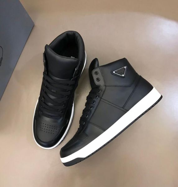 high sneakers shoes downtown leather luxury design district outdoor men skateboard walking comfort footwear eu36-46 with box eu38-46, Black
high sneakers shoes downtown leather luxury design district outdoor men skateboard walking comfort footwear eu36-46 with box eu38-46, Black