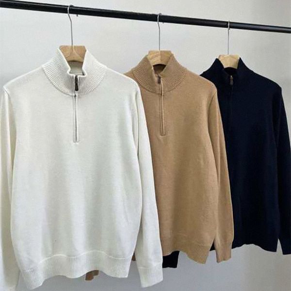 ralph lauren mens polo sweater fleece thick half high neck zipper warm jumper pullover quality slim knitted wool sweaters designer casual kn, White;black
ralph lauren mens polo sweater fleece thick half high neck zipper warm jumper pullover quality slim knitted wool sweaters designer casual kn, White;black