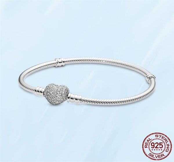 women snake chain charm bracelets fit pandora charms beads diy jewelry cz diamond heart shape clasp 925 sterling silver bracelet l6403231, Golden;silver
women snake chain charm bracelets fit pandora charms beads diy jewelry cz diamond heart shape clasp 925 sterling silver bracelet l6403231, Golden;silver