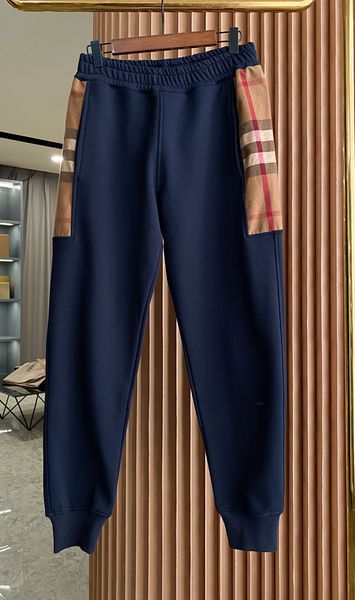 2022 new men's plaid cotton blend pants luxury brand quality design comfortable sports pants, Black
2022 new men's plaid cotton blend pants luxury brand quality design comfortable sports pants, Black