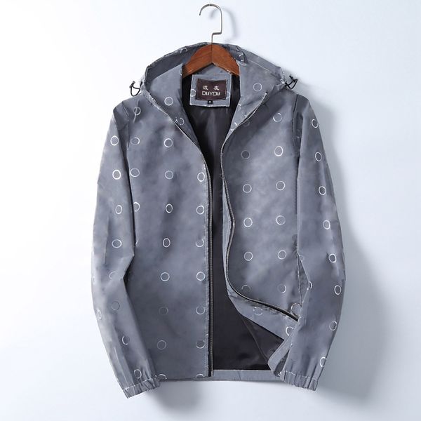 mens jackets thin windbreaker zip hooded stripe outerwear quality hip hop designer coats armband fashion spring and autumn parkas size m-3xl, Black;brown
mens jackets thin windbreaker zip hooded stripe outerwear quality hip hop designer coats armband fashion spring and autumn parkas size m-3xl, Black;brown