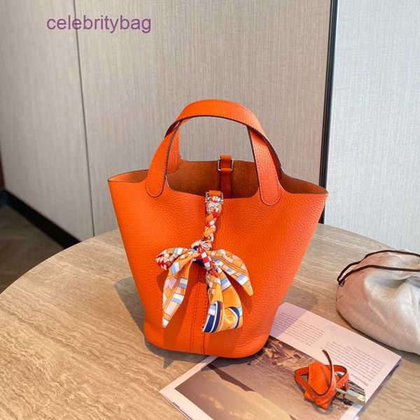 original designer herms bag picotin locks classic high-quality leather women's bag cowhide orange vegetable basket bucket european fash
original designer herms bag picotin locks classic high-quality leather women's bag cowhide orange vegetable basket bucket european fash