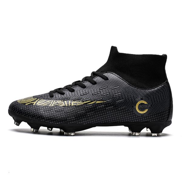 dress shoes professional men soccer kids tffg high ankle football boots grass cleats footwear 221125, Black
dress shoes professional men soccer kids tffg high ankle football boots grass cleats footwear 221125, Black