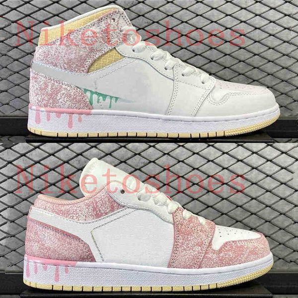 shoes 1 low gs paint drip women white pink lovely sports jumpman 1s mid girls sneakers
shoes 1 low gs paint drip women white pink lovely sports jumpman 1s mid girls sneakers