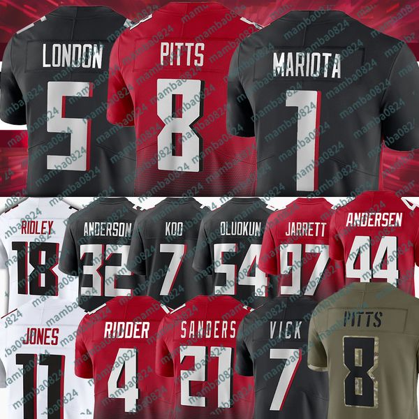 5 drake london atlantas falcon football jerseys nfl''8 kyle pitts 1 marcus mariota deion sanders grady jarrett cordarrelle patters, Black;red
5 drake london atlantas falcon football jerseys nfl''8 kyle pitts 1 marcus mariota deion sanders grady jarrett cordarrelle patters, Black;red
